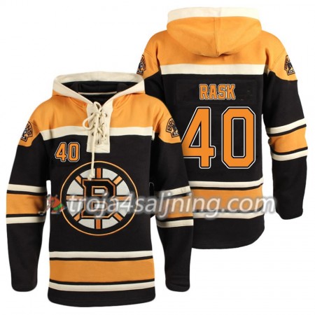 Boston Bruins Tuukka Rask 40 Svart Sawyer Hooded Sweatshirt - Herr